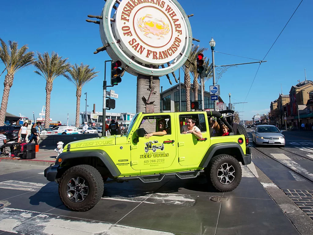 San Francisco Private Group Jeep Tour at Fisherman's Wharf