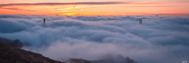 Karl the Fog covers San Francisco in a blanket of white. cc 4.0 David Yu